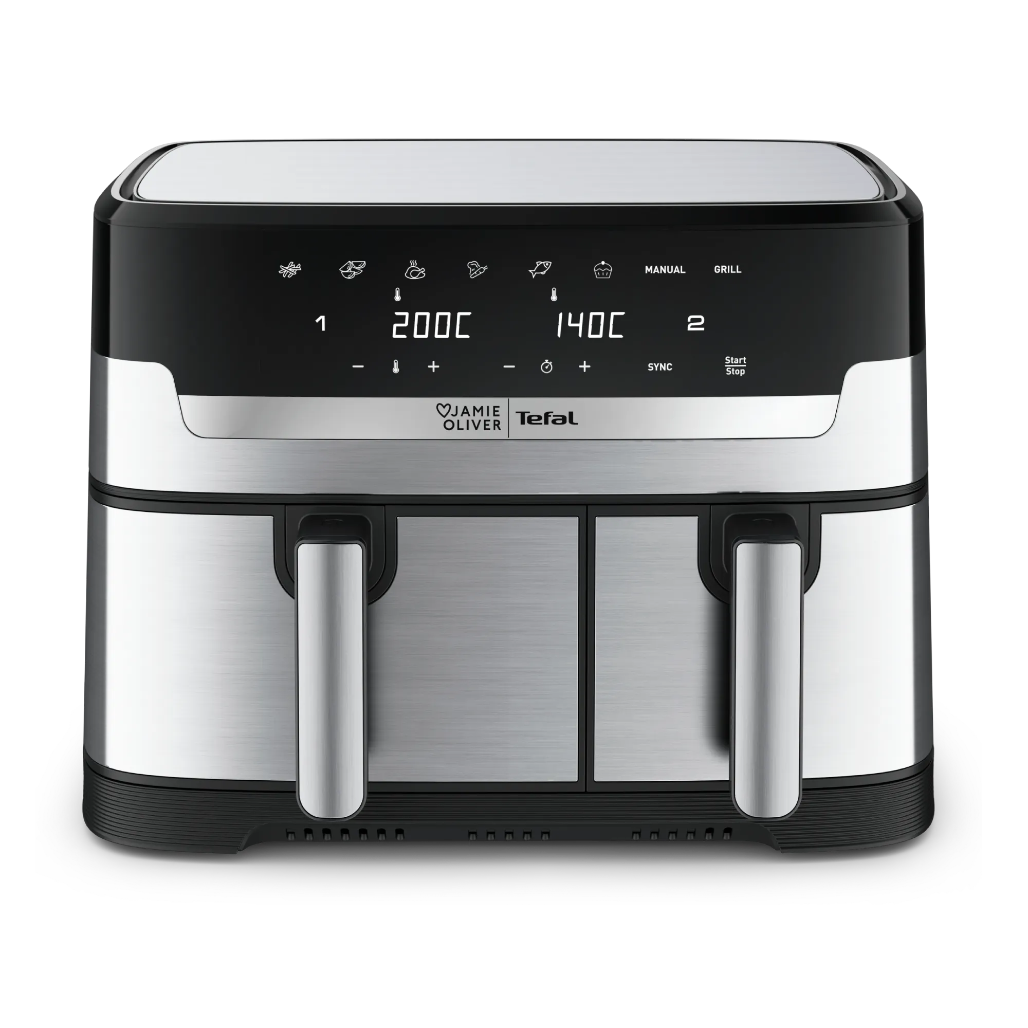 Jamie Oliver by Tefal Dual Air Fryer 8.3L EY905J