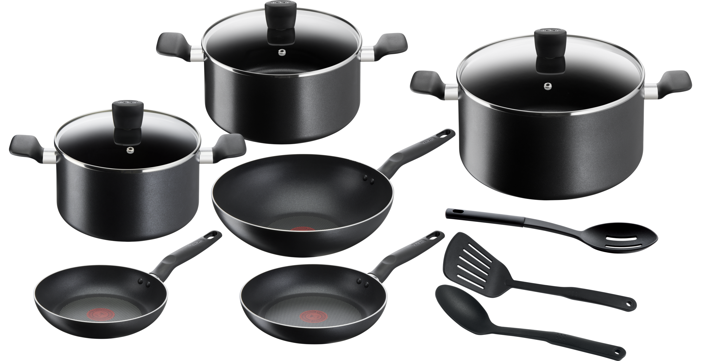 User Manual and FAQs for Tefal Super Cook Non-Stick 6pc Cookware Set