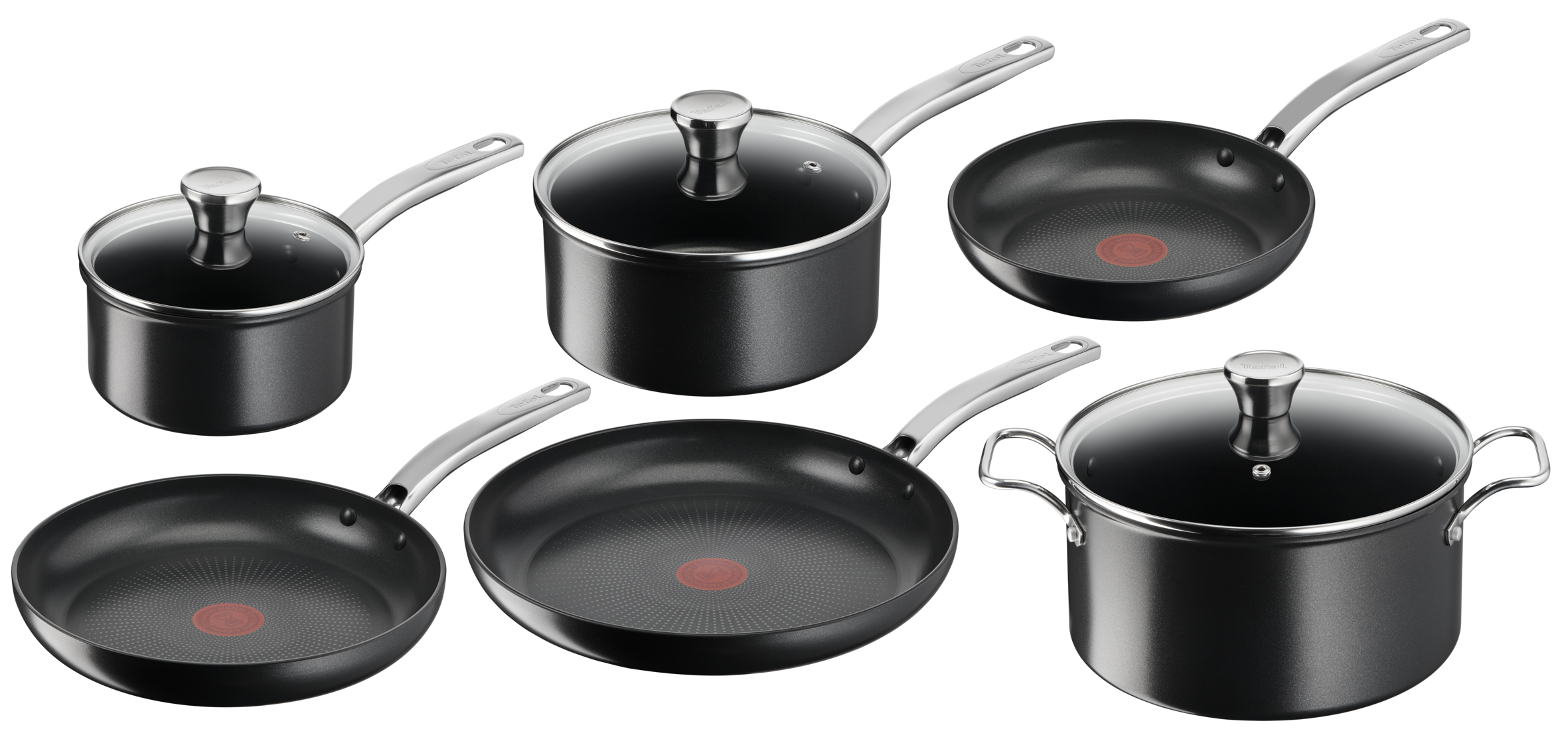 User Manual and FAQs for Tefal Intensium Induction Non-Stick 6pc Set