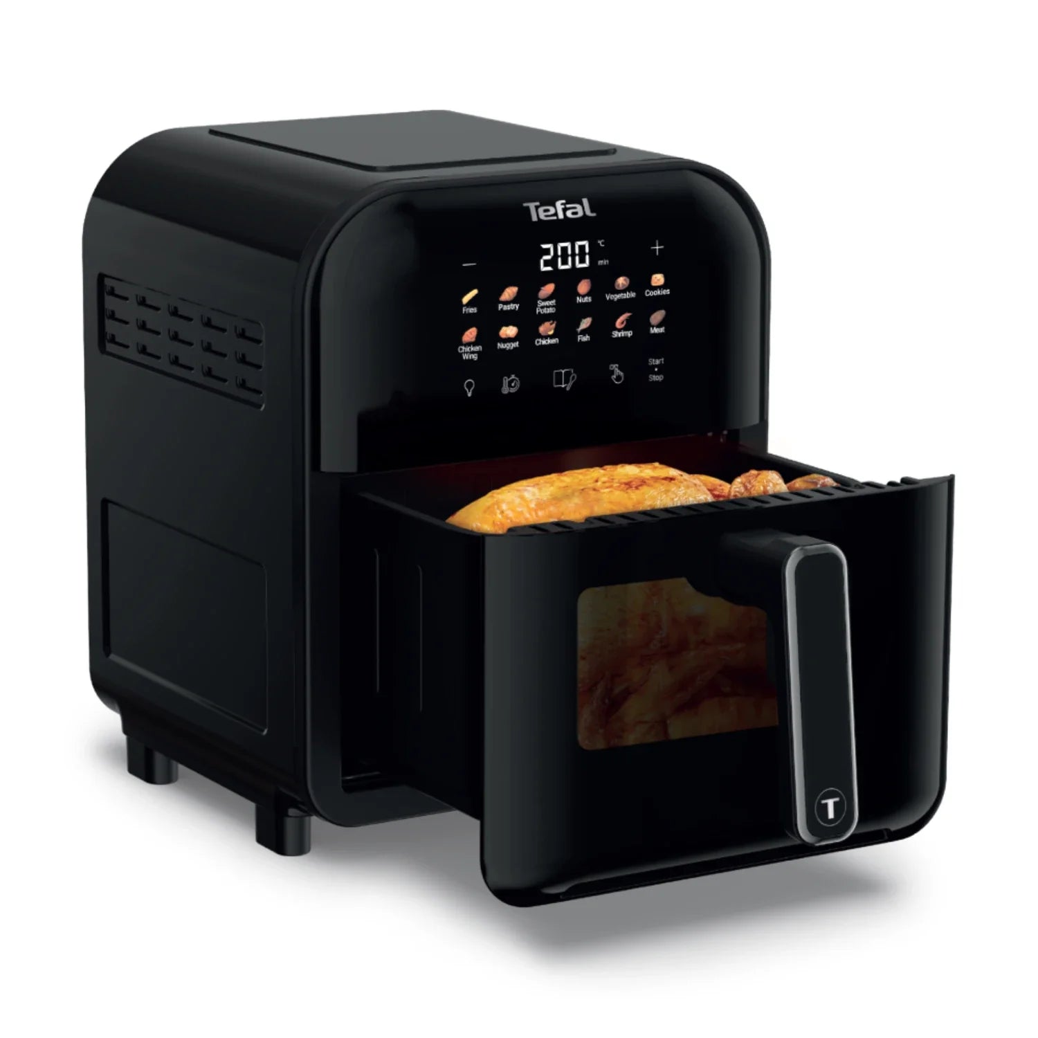 User Manual and FAQs for Tefal Easy Fry Vision Far Infrared Air Fryer 6L EY8218