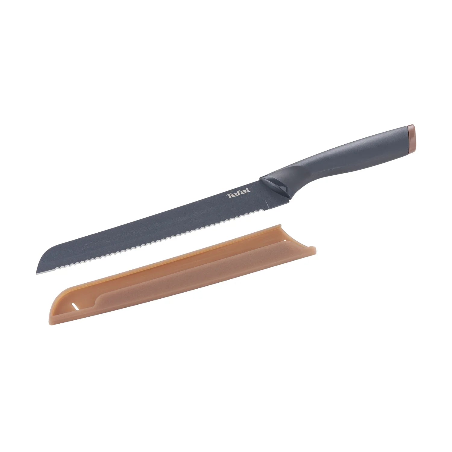 User Manual and FAQs for Tefal Fresh Kitchen Non-Stick Stainless Steel Bread Knife 20cm K1221805