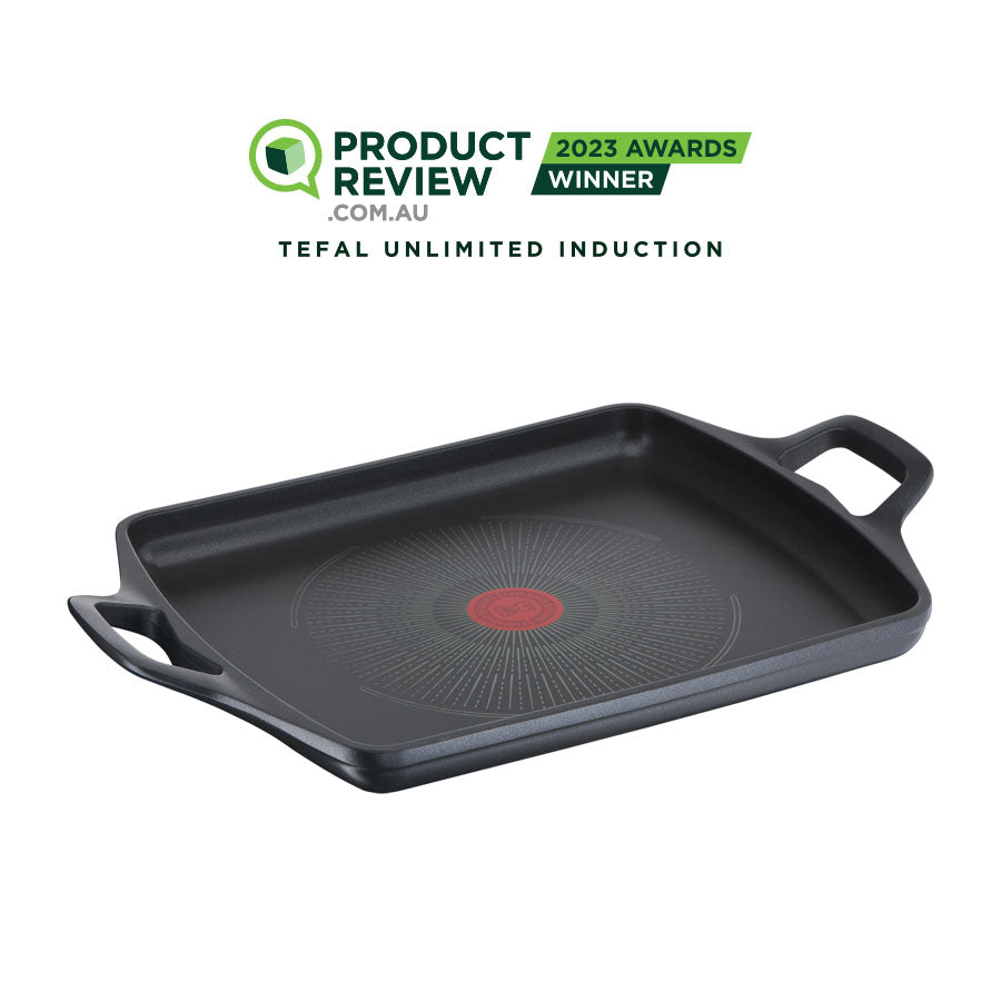 User Manual and FAQs for Tefal Unlimited Non-Stick Induction Plancha 32x26cm