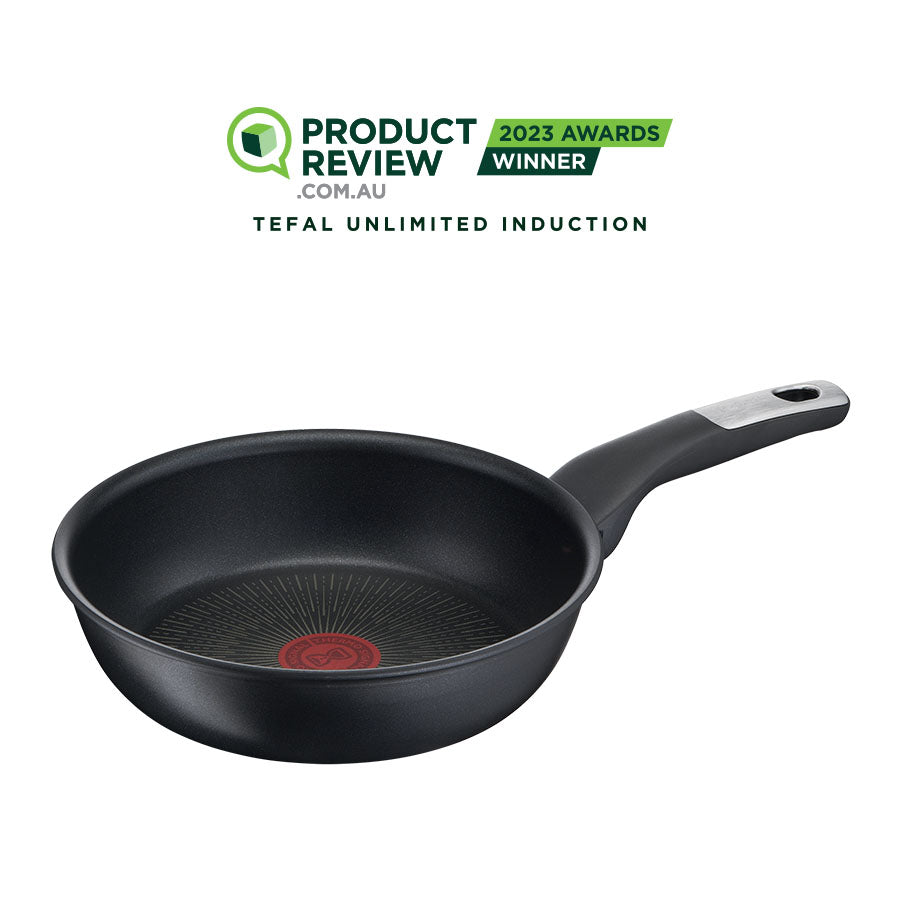 User Manual and FAQs for Tefal Unlimited Non-Stick Induction Frypan 22cm