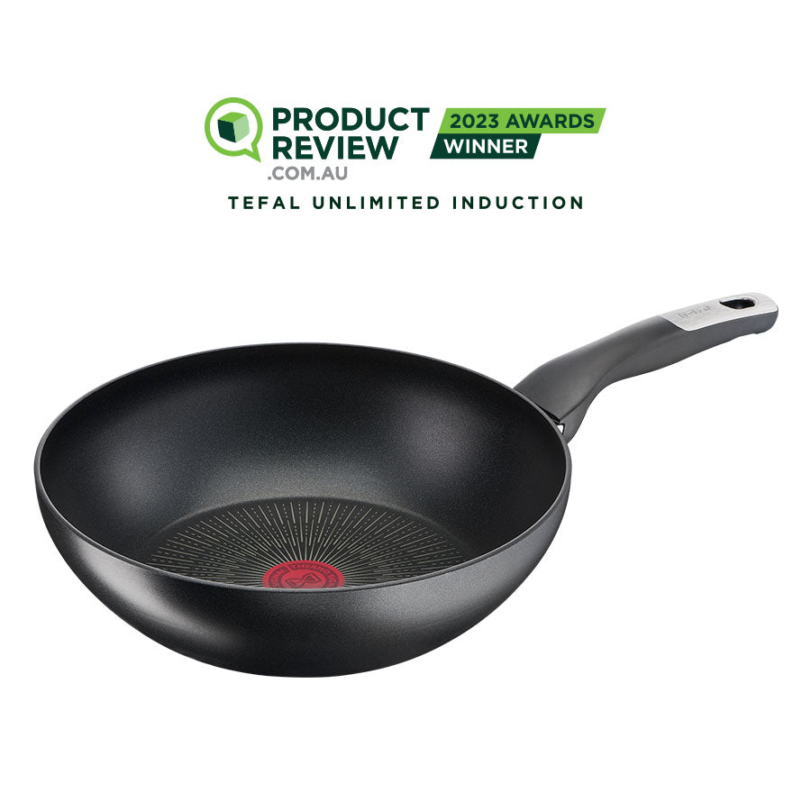 User Manual and FAQs for Tefal Unlimited Non-Stick Induction Wok 28cm