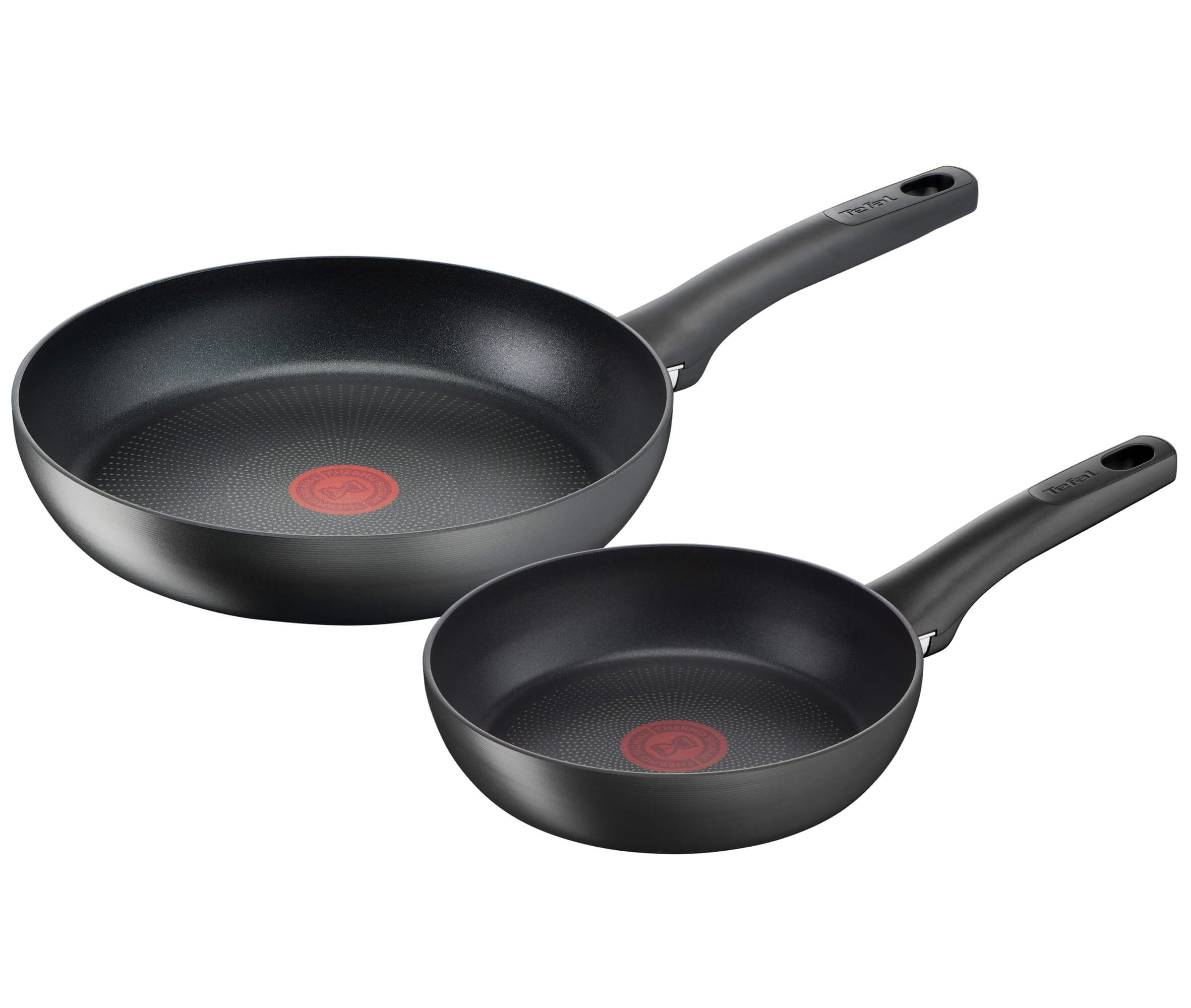 User Manual and FAQs for Tefal Ultimate Non-Stick Induction Twinpack Frypan Set 20/26cm