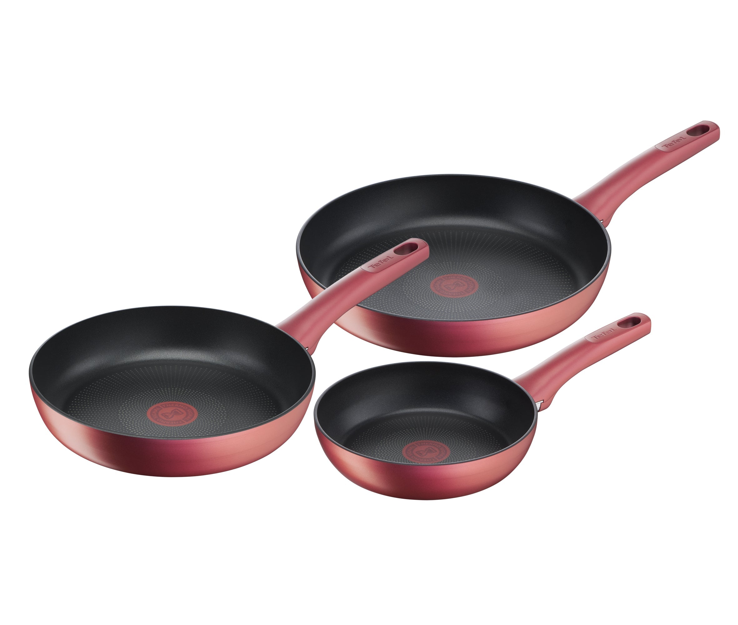 User Manual and FAQs for Tefal Perfect Cook Non-Stick Induction Triple Pack Frypan Set 20/24/28cm