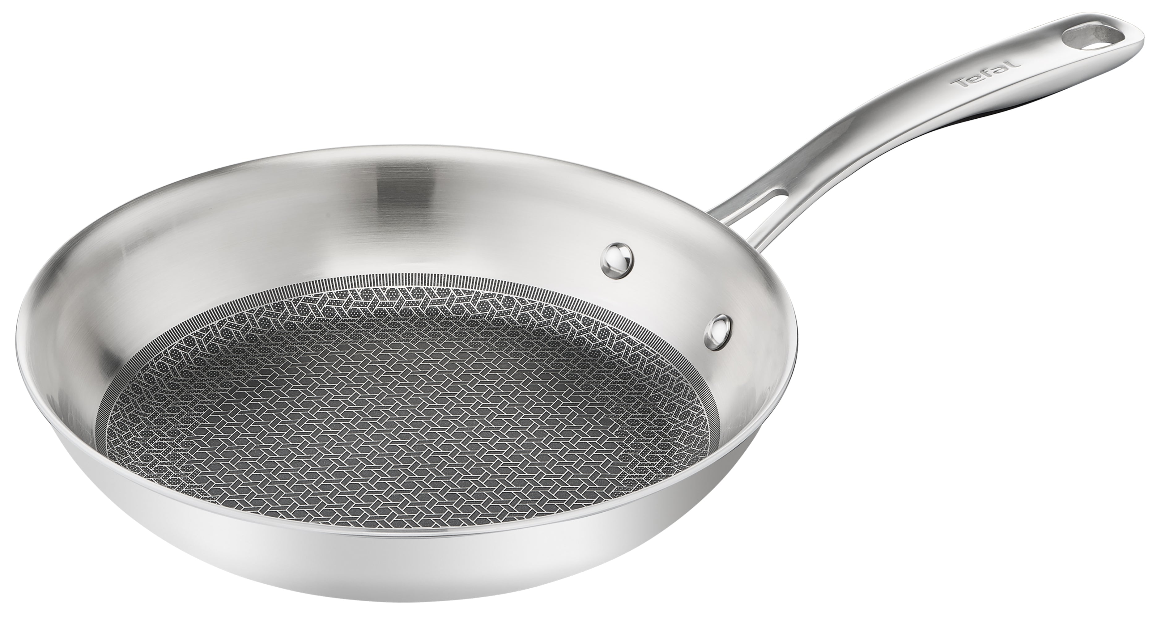 User Manual and FAQs for Tefal Eternal Mesh Stainless Steel Induction Frypan 24cm