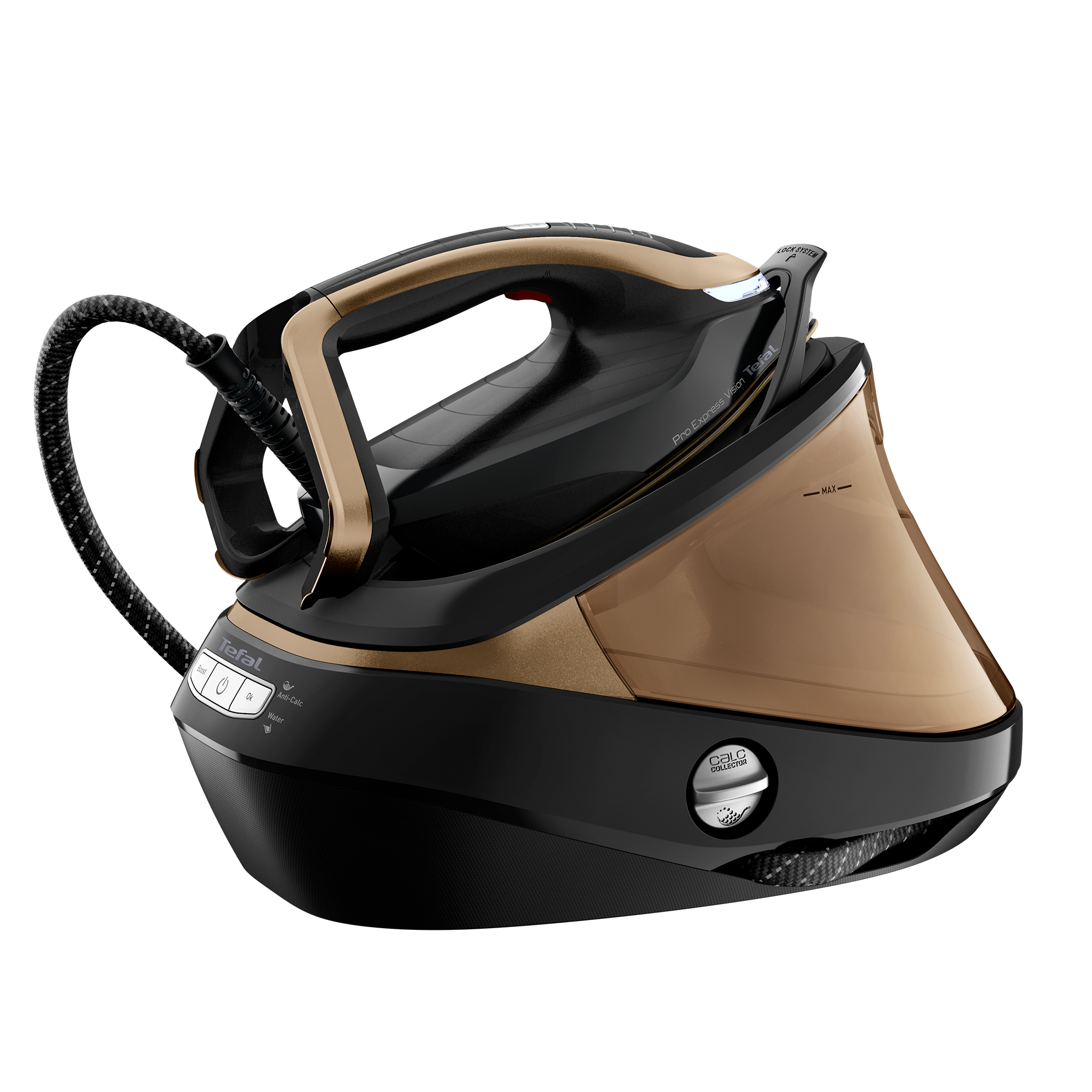 User Manual and FAQs for Tefal Pro Express Vision+ Steam Generator Iron GV9820