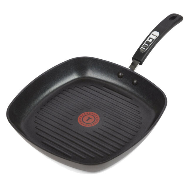 User Manual and FAQs for Tefal Specialty Hard Anodised 28cm Grill Pan