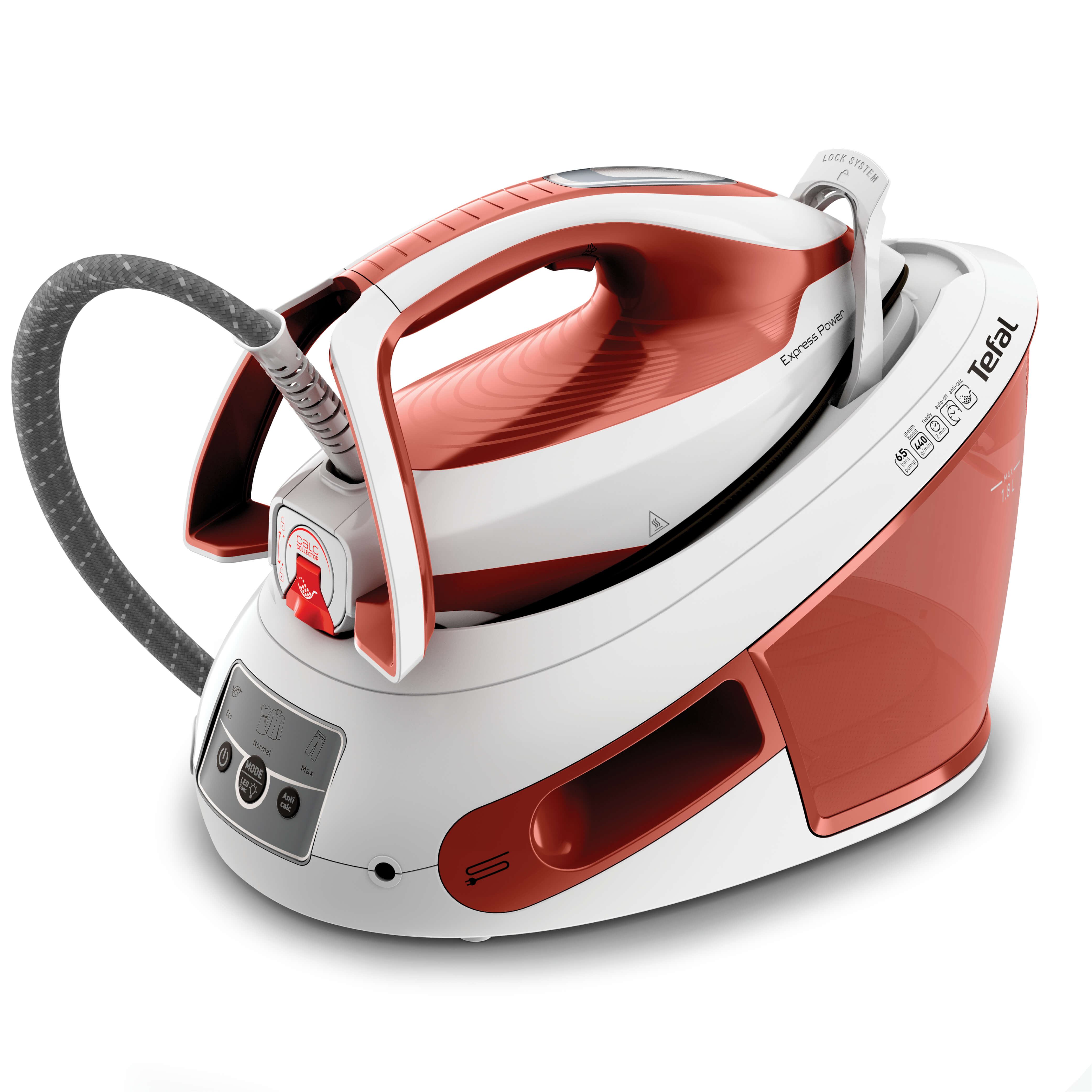 User Manual and FAQs for Tefal Express Power Anti-Calc Steam Station SV8110