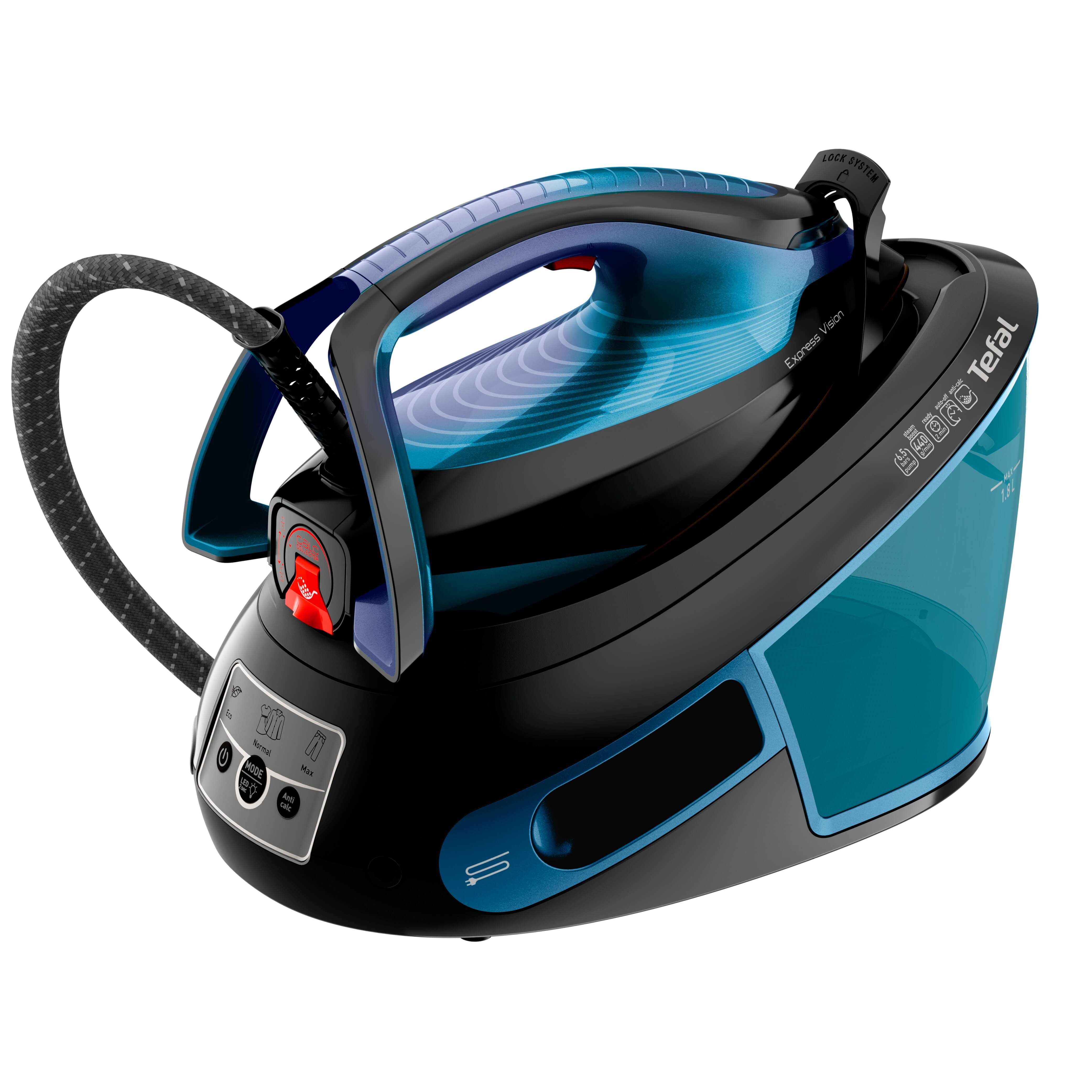 User Manual and FAQs for Tefal Express Vision Anti-Calc Steam Station SV8151